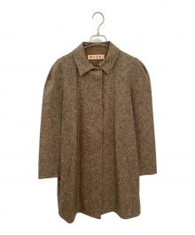 MARNI（マルニ）の古着「ウール混ジャケット」｜ブラウン