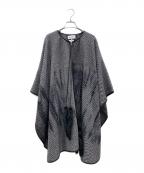 Emilio Pucciエミリオ プッチ）の古着「ケープ」｜ブラック×ホワイト