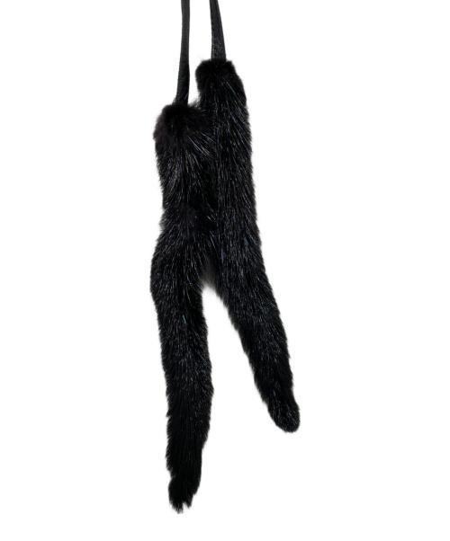 Emilio Pucci（エミリオ プッチ）Emilio Pucci (エミリオ プッチ)  ケープ ブラック×ホワイト サイズ:FREEの古着・服飾アイテム