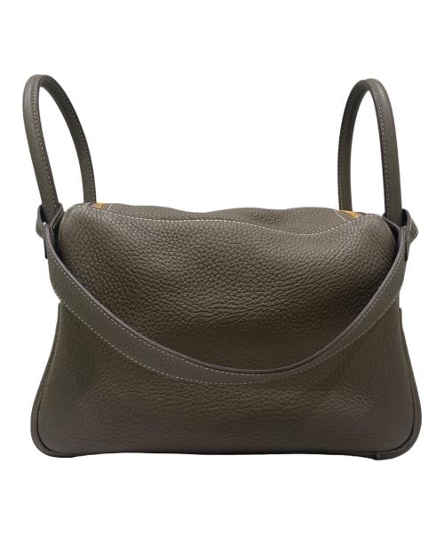 HERMES（エルメス）HERMES (エルメス) リンディ26 エトゥープ×ゴールド金具 サイズ:26の古着・服飾アイテム