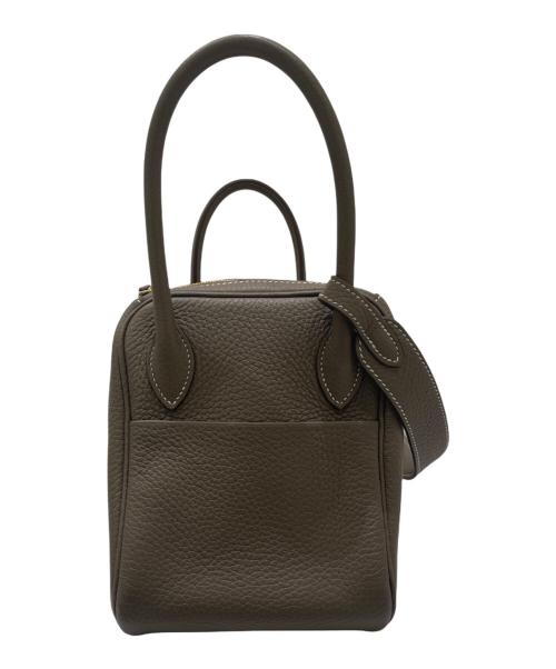 HERMES（エルメス）HERMES (エルメス) リンディ26 エトゥープ×ゴールド金具 サイズ:26の古着・服飾アイテム