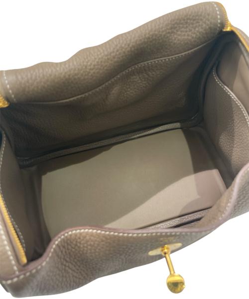 HERMES（エルメス）HERMES (エルメス) リンディ26 エトゥープ×ゴールド金具 サイズ:26の古着・服飾アイテム