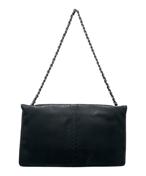 CHANEL（シャネル）CHANEL (シャネル) エキゾチックココマークワンショルダーバッグ ブラックの古着・服飾アイテム
