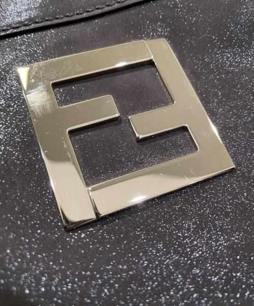 FENDI（フェンディ）FENDI (フェンディ) FF チェーン トートバッグ ブラウンの古着・服飾アイテム