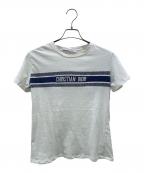 Christian Diorクリスチャン ディオール）の古着「シグネチャーロゴTシャツ」｜ホワイト