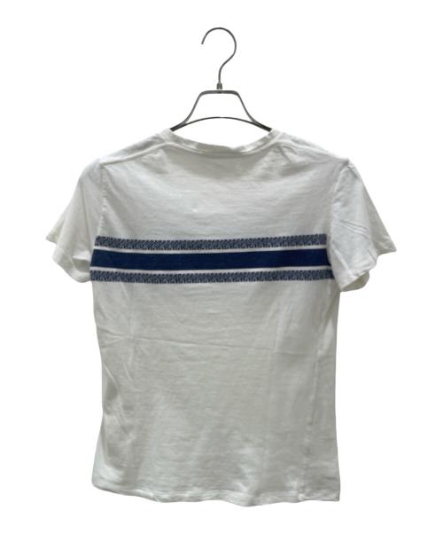 Christian Dior（クリスチャン ディオール）Christian Dior (クリスチャン ディオール) シグネチャーロゴTシャツ ホワイト サイズ:Mの古着・服飾アイテム