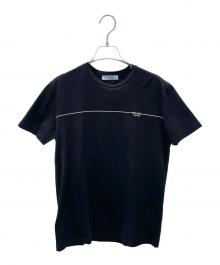 PRADA（プラダ）の古着「ロゴTシャツ」｜ブラック