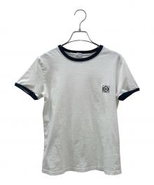 LOEWE（ロエベ）の古着「アナグラムロゴ刺繍Tシャツ」｜ホワイト