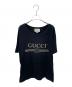 GUCCI（グッチ）の古着「ロゴTシャツ」｜ブラック
