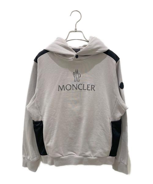 MONCLER（モンクレール）MONCLER (モンクレール) 22SS ロゴパーカー グレー サイズ:Sの古着・服飾アイテム