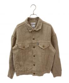 MADISON BLUE（マディソンブルー）の古着「リネンジャケット」｜ベージュ