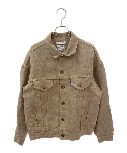 MADISON BLUE（マディソンブルー）MADISON BLUE (マディソンブルー) リネンジャケット ベージュ サイズ:00の古着・服飾アイテム