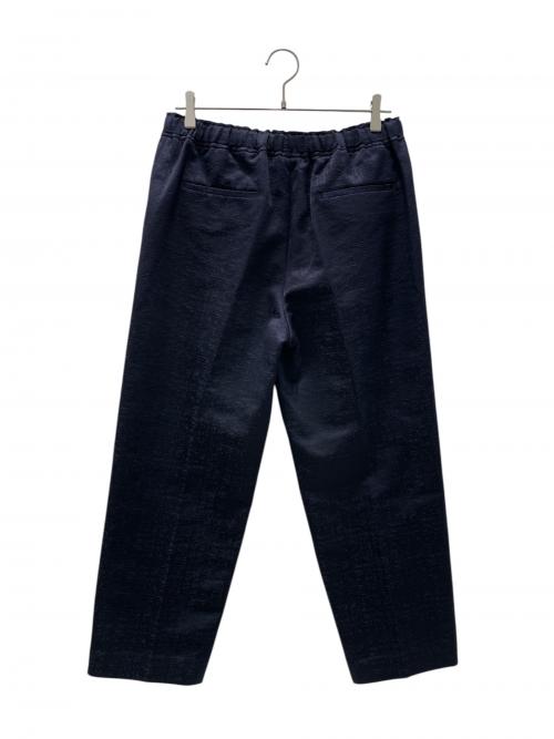 DRAWER（ドゥロワー）DRAWER (ドゥロワー) ジャガードパンツ ネイビー サイズ:40の古着・服飾アイテム