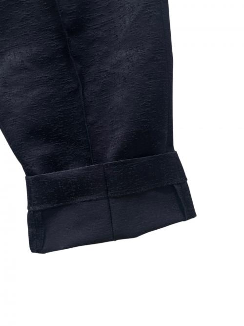 DRAWER（ドゥロワー）DRAWER (ドゥロワー) ジャガードパンツ ネイビー サイズ:40の古着・服飾アイテム