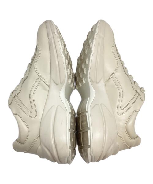 GUCCI（グッチ）GUCCI (グッチ) ラメグリッターダットローカットスニーカー アイボリー サイズ:38の古着・服飾アイテム