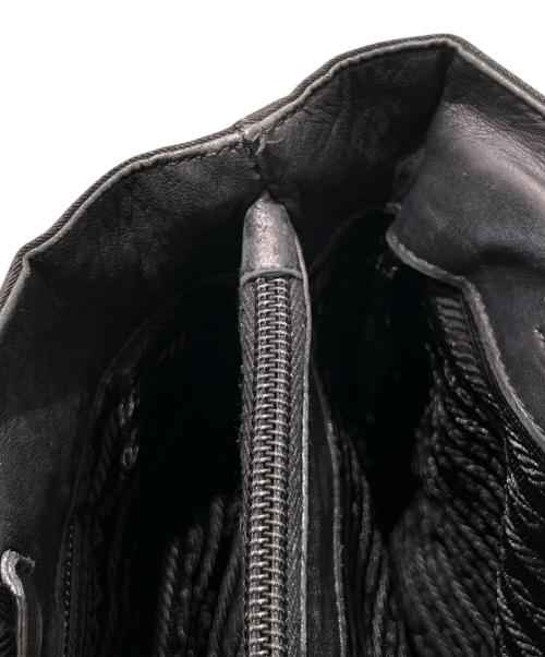 PRADA（プラダ）PRADA (プラダ) 三角プレート ナイロントートバッグ ブラックの古着・服飾アイテム