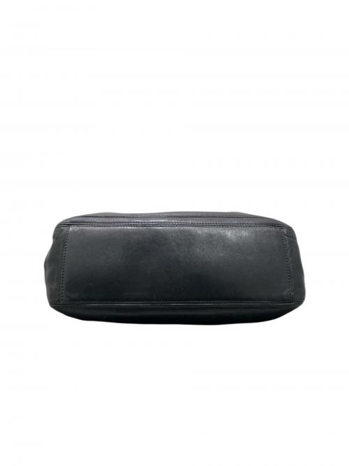 CHANEL（シャネル）CHANEL (シャネル) ココマークフリンジレザーショルダーバッグ ブラックの古着・服飾アイテム