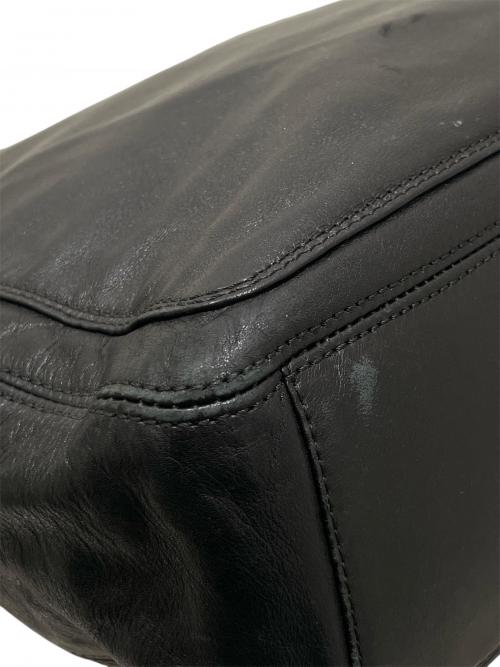 CHANEL（シャネル）CHANEL (シャネル) ココマークフリンジレザーショルダーバッグ ブラックの古着・服飾アイテム