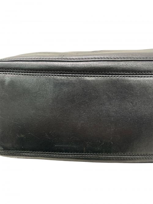 CHANEL（シャネル）CHANEL (シャネル) ココマークフリンジレザーショルダーバッグ ブラックの古着・服飾アイテム