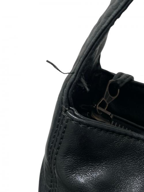 CHANEL（シャネル）CHANEL (シャネル) ココマークフリンジレザーショルダーバッグ ブラックの古着・服飾アイテム