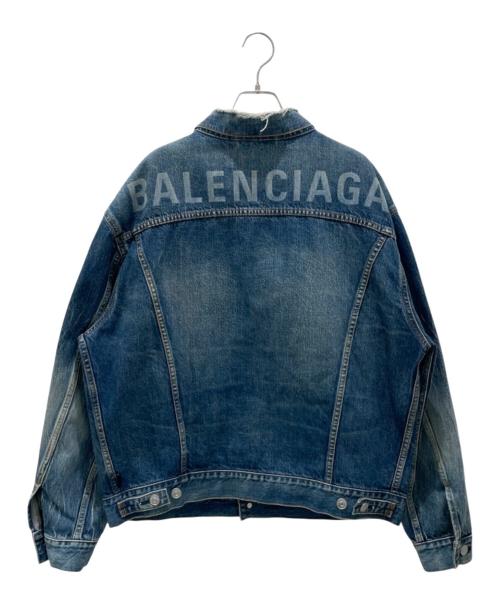 BALENCIAGA（バレンシアガ）BALENCIAGA (バレンシアガ) デニムジャケット インディゴ サイズ:46の古着・服飾アイテム