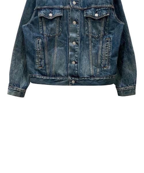 BALENCIAGA（バレンシアガ）BALENCIAGA (バレンシアガ) デニムジャケット インディゴ サイズ:46の古着・服飾アイテム