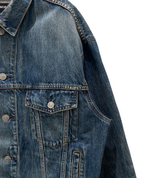 BALENCIAGA（バレンシアガ）BALENCIAGA (バレンシアガ) デニムジャケット インディゴ サイズ:46の古着・服飾アイテム