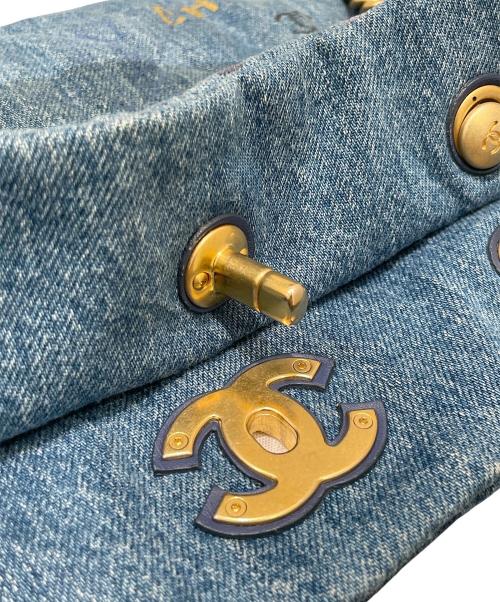 CHANEL（シャネル）CHANEL (シャネル) マキシショッピングバッグ インディゴの古着・服飾アイテム