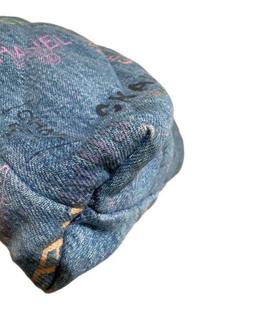 CHANEL（シャネル）CHANEL (シャネル) マキシショッピングバッグ インディゴの古着・服飾アイテム