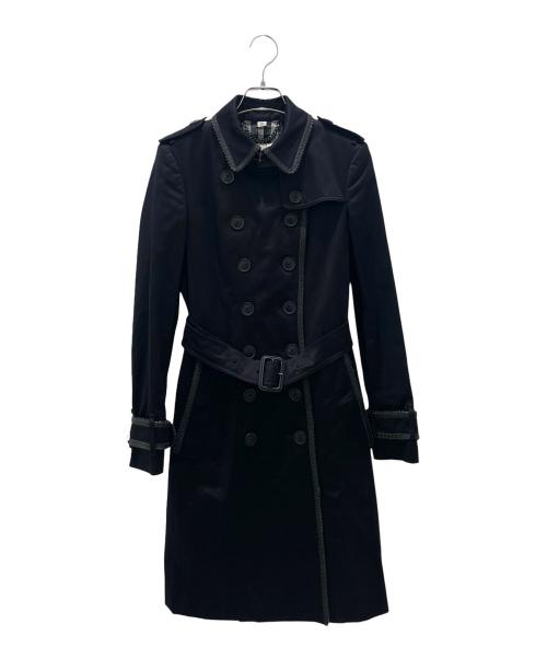 BURBERRY LONDON（バーバリーロンドン）BURBERRY LONDON (バーバリーロンドン) トレンチコート ブラック サイズ:38の古着・服飾アイテム