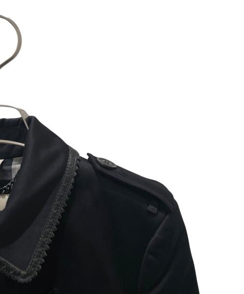 BURBERRY LONDON（バーバリーロンドン）BURBERRY LONDON (バーバリーロンドン) トレンチコート ブラック サイズ:38の古着・服飾アイテム