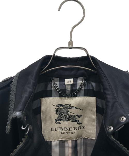 BURBERRY LONDON（バーバリーロンドン）BURBERRY LONDON (バーバリーロンドン) トレンチコート ブラック サイズ:38の古着・服飾アイテム