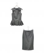 ALEXANDER McQUEENアレキサンダーマックイーン）の古着「セットアップ」｜グレー