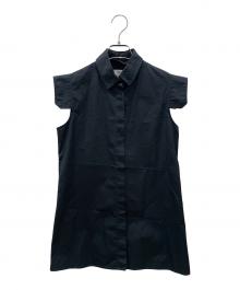 Maison Margiela（メゾンマルジェラ）の古着「ノースリーブシャツ」｜ブラック