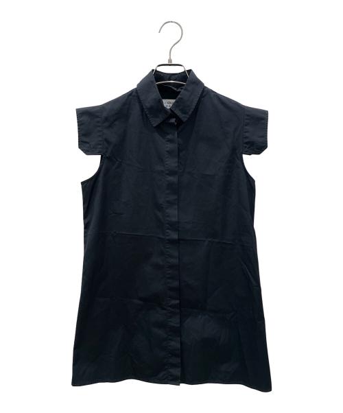 Maison Margiela（メゾンマルジェラ）Maison Margiela (メゾンマルジェラ) ノースリーブシャツ ブラック サイズ:38の古着・服飾アイテム