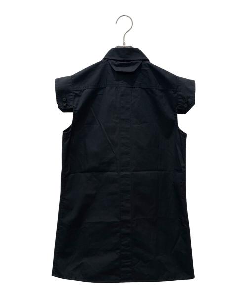 Maison Margiela（メゾンマルジェラ）Maison Margiela (メゾンマルジェラ) ノースリーブシャツ ブラック サイズ:38の古着・服飾アイテム