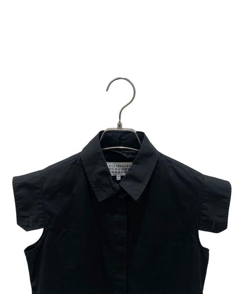 Maison Margiela（メゾンマルジェラ）Maison Margiela (メゾンマルジェラ) ノースリーブシャツ ブラック サイズ:38の古着・服飾アイテム