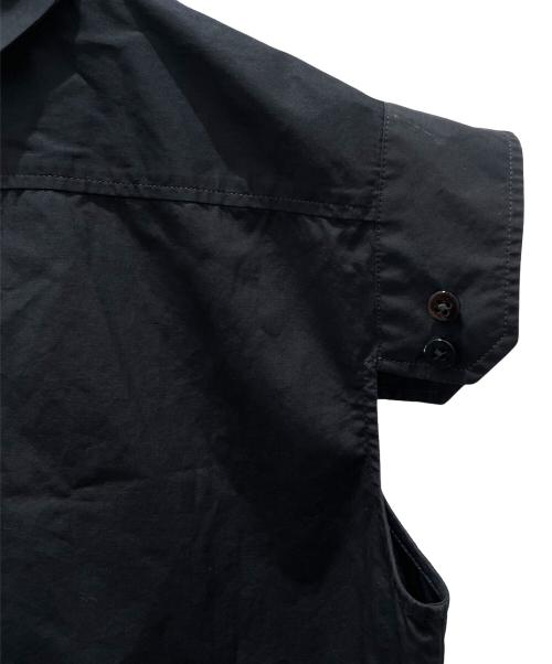 Maison Margiela（メゾンマルジェラ）Maison Margiela (メゾンマルジェラ) ノースリーブシャツ ブラック サイズ:38の古着・服飾アイテム