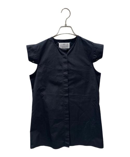 Maison Margiela（メゾンマルジェラ）Maison Margiela (メゾンマルジェラ) ノースリーブシャツ ブラック サイズ:38の古着・服飾アイテム