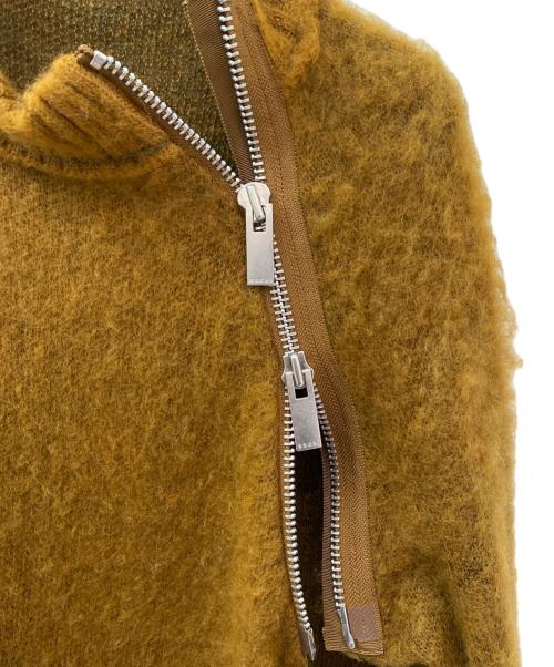 sacai（サカイ）sacai (サカイ) Mohair Knit Pullover ブラウン サイズ:1の古着・服飾アイテム