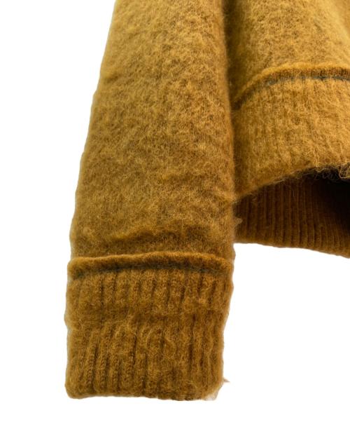 sacai（サカイ）sacai (サカイ) Mohair Knit Pullover ブラウン サイズ:1の古着・服飾アイテム