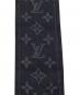 中古・古着 LOUIS VUITTON (ルイ ヴィトン) バンドー・ニューデニム シルクスカーフ ブラック：15000円