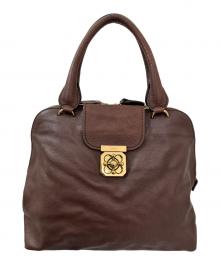 Chloe（クロエ）の古着「エルシーハンドバッグ」｜ブラウン