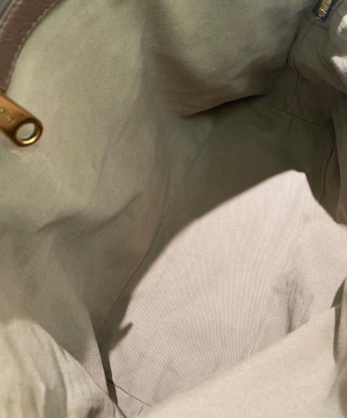 Chloe（クロエ）Chloe (クロエ) エルシーハンドバッグ ブラウンの古着・服飾アイテム