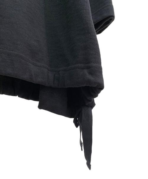 COGTHEBIGSMOKE（コグザビッグスモーク）COGTHEBIGSMOKE (コグザビッグスモーク) オーバーサイズ7分袖カットソー ブラック サイズ:-の古着・服飾アイテム