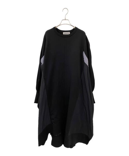 HeRIN.CYE（ヘリンドットサイ）HeRIN.CYE (ヘリンドットサイ) Jersey asymmetry OP ブラック サイズ:Freeの古着・服飾アイテム