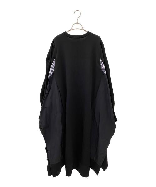 HeRIN.CYE（ヘリンドットサイ）HeRIN.CYE (ヘリンドットサイ) Jersey asymmetry OP ブラック サイズ:Freeの古着・服飾アイテム