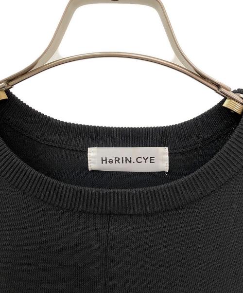 HeRIN.CYE（ヘリンドットサイ）HeRIN.CYE (ヘリンドットサイ) Jersey asymmetry OP ブラック サイズ:Freeの古着・服飾アイテム