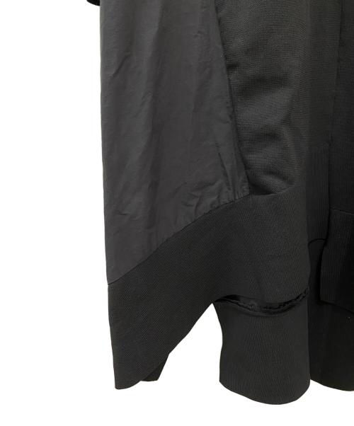 HeRIN.CYE（ヘリンドットサイ）HeRIN.CYE (ヘリンドットサイ) Jersey asymmetry OP ブラック サイズ:Freeの古着・服飾アイテム