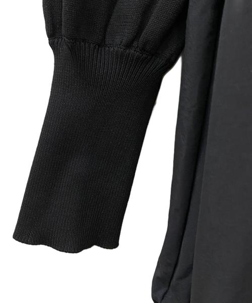 HeRIN.CYE（ヘリンドットサイ）HeRIN.CYE (ヘリンドットサイ) Jersey asymmetry OP ブラック サイズ:Freeの古着・服飾アイテム